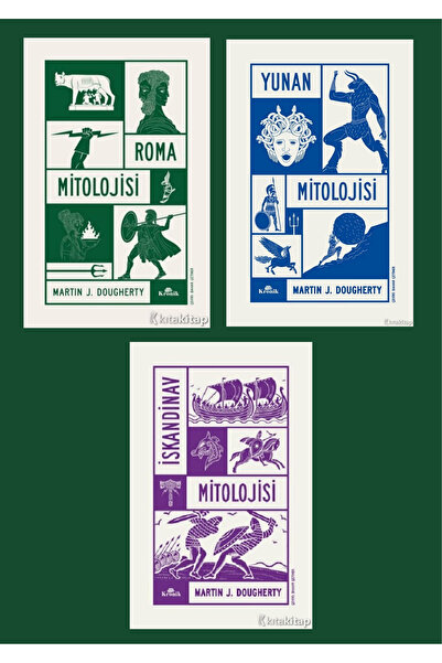 Kronik Kitap ROMA MİTOLOJİSİ-YUNAN MİTOLOJİSİ-İSKANDİNAV MİTOLOJİSİ ÜÇLÜ MİTO...
