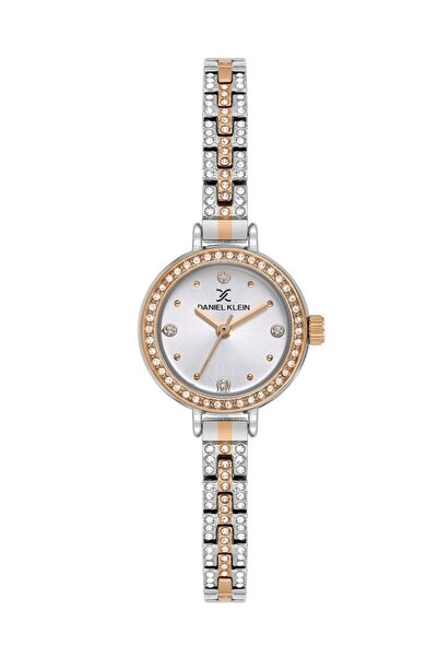 Daniel Klein DK.13.10115-7 ROSE GOLD TAŞLI KADIN KOL SAATİ