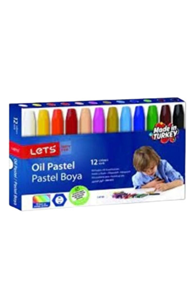Parti Selesi PASTEL BOYA 24 RENK L-6120 OİL PASTEL BOYA
