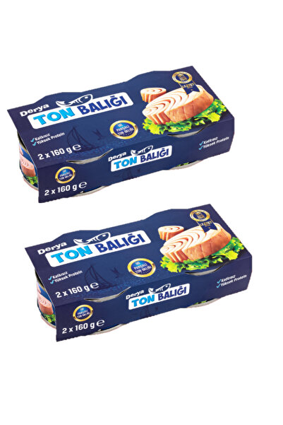 DERYA Ton Balığı İri Parçalı 2x160 Gr*2