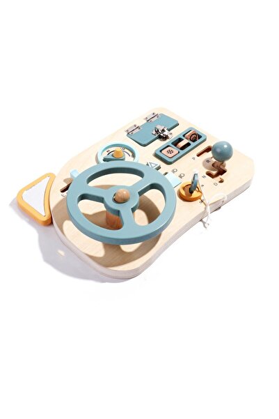 Stuniko ® Centru de Activități Montessori Micul Șofer, Bord Auto Interactiv d...