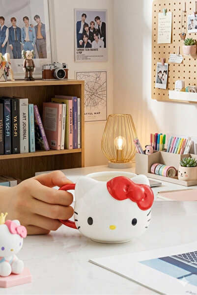 dase home 400 ml Hello Kitty seramik Kupa Bardak