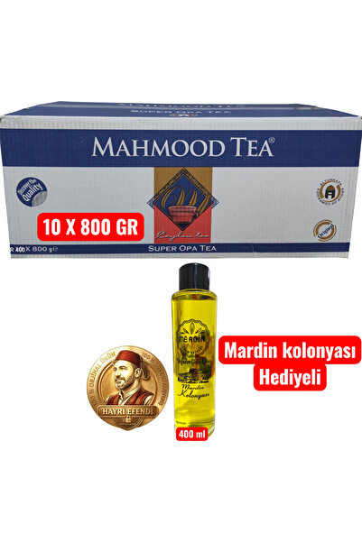 Mahmood Tea İTHAL KAÇAK SEYLANYAPRAK İRİ DÖKME ÇAYİ (10 X 800gr) HEDİYELİ