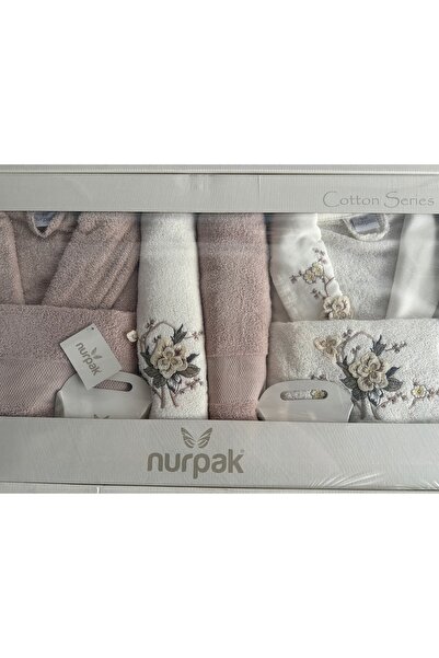 Nurpak Bornoz Seti 10 Parça