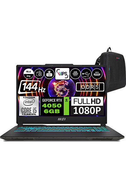 MSI Cyborg 15 Intel Core I5 13420H 16GB 4tb SSD RTX4050 6gb Freedos 15.6" Fhd...