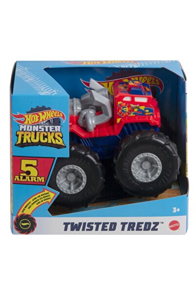 mattel HOT WHEELS MONSTER TRUCK TWISTER TREDZ 5 ALARM SCALE 1:43