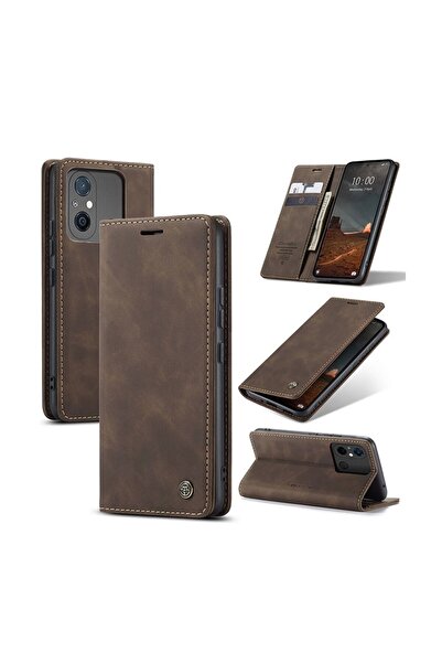 Caseme 013 Retro Θήκη Βιβλίο Coffee (Xiaomi Redmi 12C)