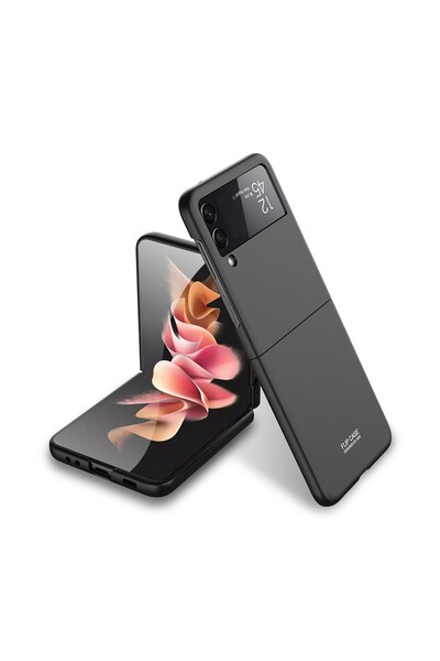 GKK Ultra-thin Full Coverage Σκληρή θήκη Black (Samsung Galaxy Z Flip3 5G)