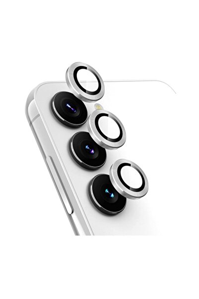 ENKAY Samsung Galaxy S23 FE 5G Αντιχαρακτικό Γυαλί 9H για την Κάμερα Silver