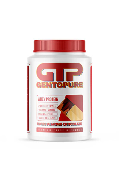 Gentopure WHEY PROTEİN - WPC80 1800GR (Swiss Almond Chocalate)