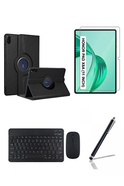 ebulduk Honor Pad X8B/X8A 11 Inç Uyumlu Dönerli Standlı Tablet Kılıfı + Ekran...