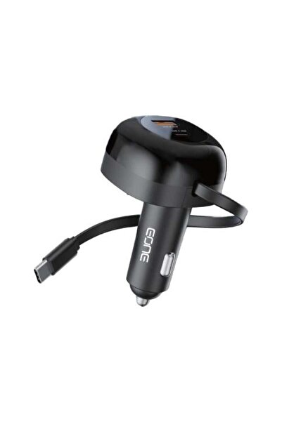 EONE شاحن سيارة ذكي مع منفذ USB ومنفذ Type-C - شحن سريع وآمن
