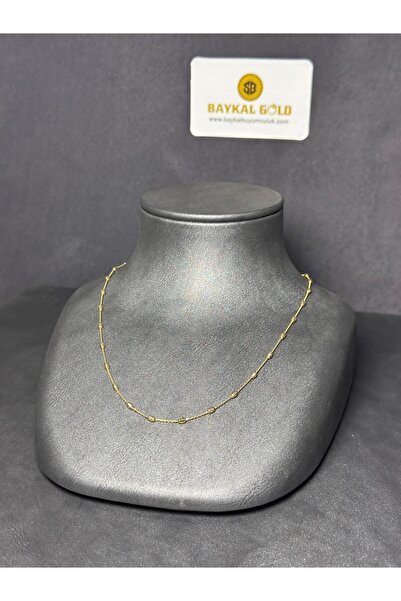 baykal kuyumculuk 14 Ayar Dorika Kolye Zincir 3.84 Gr.