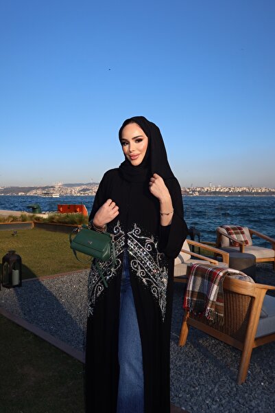 VİOLETTE BY SEPİDEH Gökkuşağı Abaya