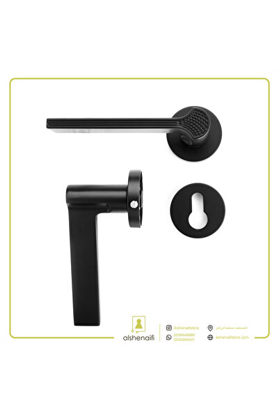 OMES مقبض باب مفصول 1001 MBLACK