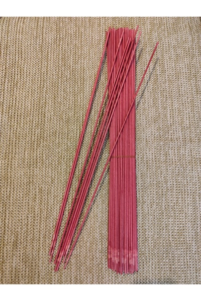 rattanrafyamarket Pipet rattan 100ad 60cm pembe