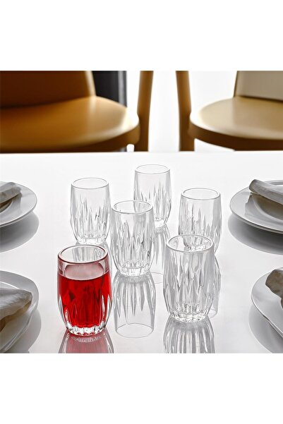 Kosova Züccaciye Kosova Crystal Pattern 7 cm Coffee Side Cups – Set of 6 for ...