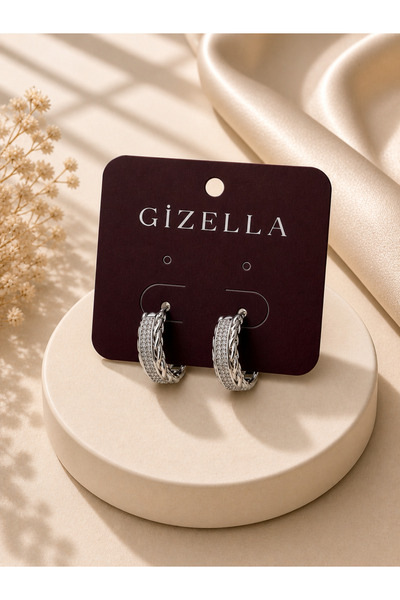 XUPING JEWELRY Xuping Desenli Halka Küpe