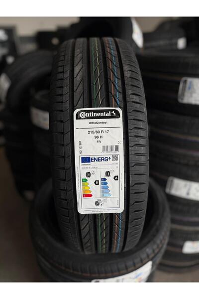 Continental 215/60R17 96H FR ULTRACONTACT YAZ LASTİĞİ-JANT KORUMA-2026 LASTİĞİ