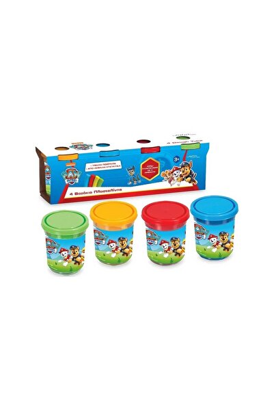 John Hellas John Σετ 4 Βαζάκια Πλαστελίνης 400gr Paw Patrol 03978PM