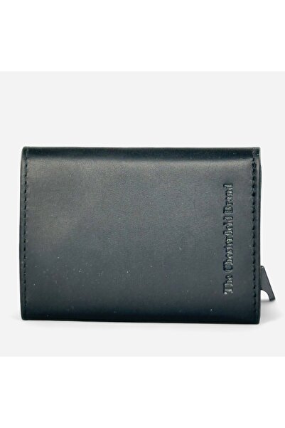 The Chesterfield Brand Πορτοφόλι Καρτοθήκη Δέρμα Μαύρη C08.038300