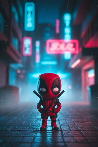 Mini Marvel Karakteri Dekoratif Maket