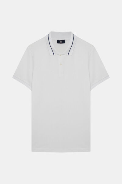 W Collection BEYAZ POLO YAKA T-SHİRT