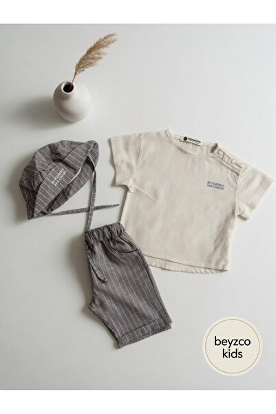 Hippıl Baby 3-piece set with hat