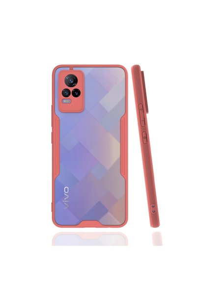 TheGencoo جراب Vivo V21e سيليكون بلاتينيوم - وردي