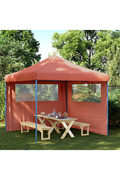 vidaxl Cort pentru Petreceri Terracota 292 x 292 x 315 cm
