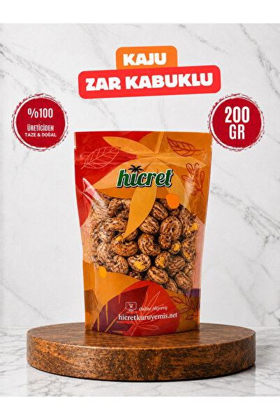Hicret Kuruyemiş Zar Kabuklu Kaju (W180) 200 GR