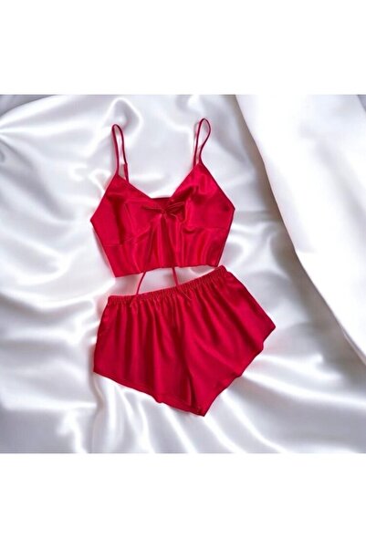 RoseofRoses Cutie Saten Pijama Şort Takım