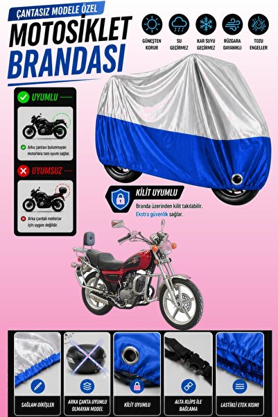 Cemku Twin Top Gray - Bottom Blue Asian Ultra 150 Compatible Engine Tarpaulin...
