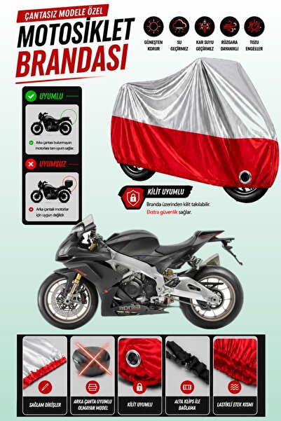 Cemku Twin غطاء محرك متوافق مع Aprilia RSV4 1100 باللون الرمادي من الأعلى وال...