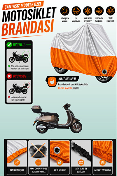 Cemku Twin Top Gray - Bottom Orange Yuki Margherita 50 Compatible Engine Cove...