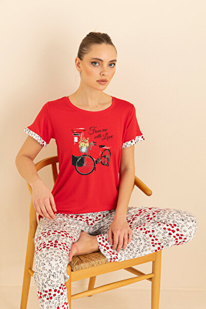 SEAMLIFE HOMEWEAR Luxury Viscose Pajama Set