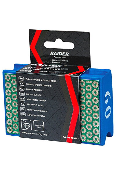 Raider Power Tools Burete smirghel 120x100x12mm git 40