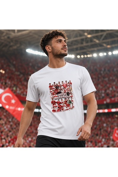 TFF DÜNYA KUPASI YOLUNDA HATIRA T-SHİRT