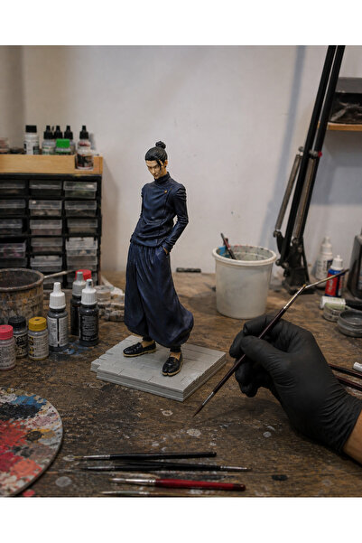 GM3dConcept Suguru Geto - Jujutsu Kaisen 3D Baskı Koleksiyon Heykeli (El Boya...