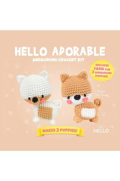 Hello Craft Amigurumi Kiti, Mini Örgü Seti YAVRULAR