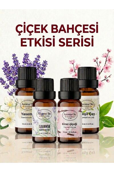 Arome’ Se Çiçek Bahçesi Serisi (Yasemin, Lavanta, Kiraz çiçeği, Yeşil çay) Es...