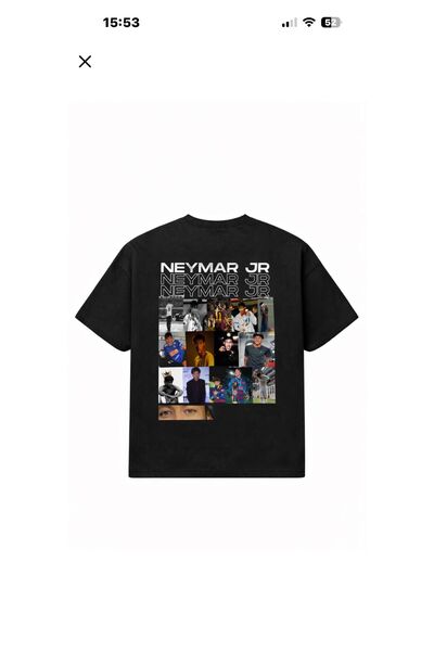 FM Neymar JR Baskılı T-SHİRT