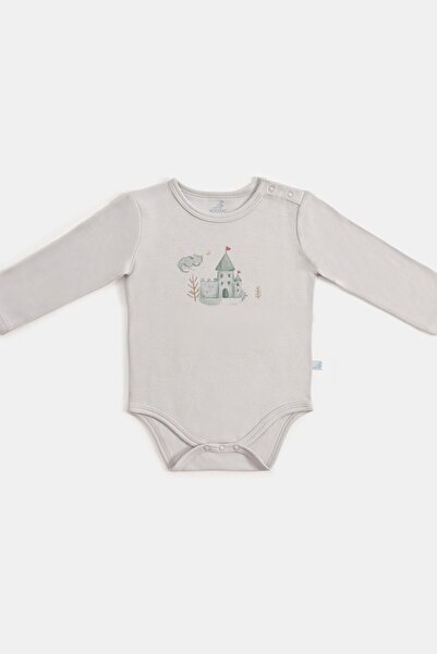 Roosac Modal Cotton Newborn Baby Long Sleeve Snap Fastener Bodysuit L Dragons...