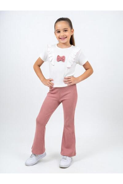 Kids Club FIRFIR KURDALE DETAYLI KIZ COCUK TAKIM