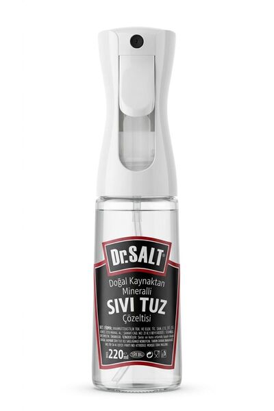 Dr.Salt 84 Mineralli Sıvı Tuz Çözeltisi Cam Şişe Sprey 220 ml
