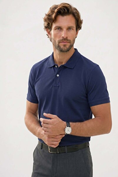 Tudors Erkek Slim Fit Dar Kesim Premium Seri %100 Pamuk Yumuşak Dokulu Merser...