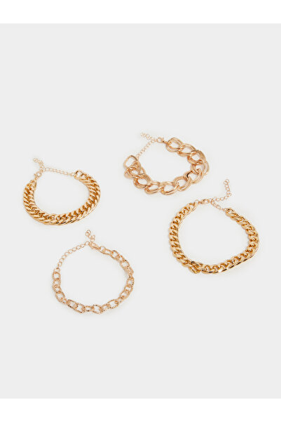 Styli Pack of 4 - Gold Chain Bracelet