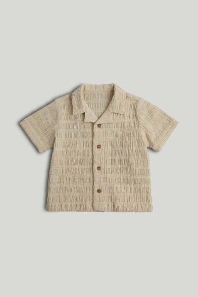 MOTHERCARE قميص ذو ملمس كريمي