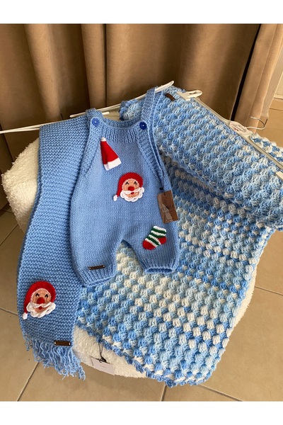 fundaboutiquee Bebek battaniye tulum takım paket
