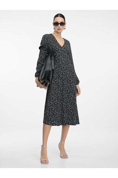 ORSAY Rochie midi neagră